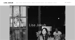 Desktop Screenshot of lisajakub.net