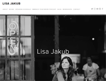 Tablet Screenshot of lisajakub.net